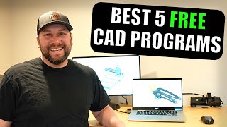 5 FREE CAD Programs to Design Any Project [upl. by Atilrac]