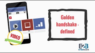 Golden handshake  defined [upl. by Aicemaj398]