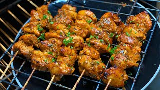 Easy Oven Chicken Kebabs Skewers [upl. by Niaz]