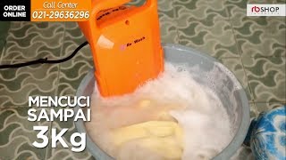 ReWash Mesin Cuci Portable Mini  Hemat Listrik Bergaransi [upl. by Keon]