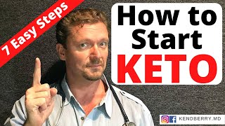 7 Steps to Starting the KETO DIET Easy amp HEALTHY [upl. by Bobbee996]