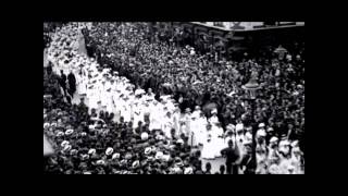 Emily Davison at the Derby 1913 [upl. by Arraik802]