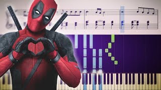 Céline Dion  Ashes from Deadpool 2  Piano Tutorial  SHEETS [upl. by Itteb765]