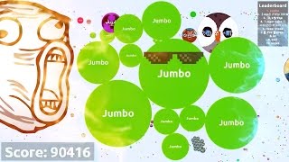 Agario  SPAWNER CELL IS BIG AS THE MAP  AGARIO GAMEPLAY [upl. by Enohsal]