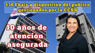 La CCSS asegura 138 EBAIS con privados [upl. by Lexerd258]