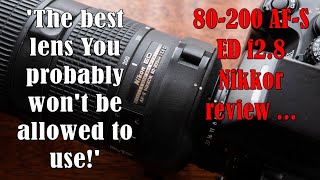 Nikon 80200 f28 ED review  will you be allowed to use it [upl. by Eisak237]