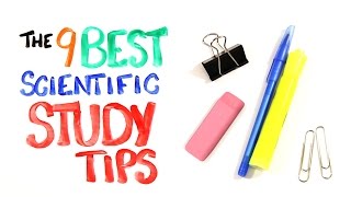 The 9 BEST Scientific Study Tips [upl. by Aubin121]