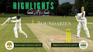 Boundaries HHCC 2nd XI v Brighton amp Hove 2nd XI 07092024 [upl. by Deerdre925]