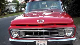 61 ford f100 unibody [upl. by Nodab]