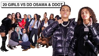 20 WOMEN VS 2 RAPPERS DD OSAMA amp SUGARHILL DDOT [upl. by Seuqcaj]