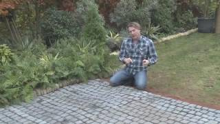 How to lay Bradstone Carpet Stones by David Domoney [upl. by Eniamej938]