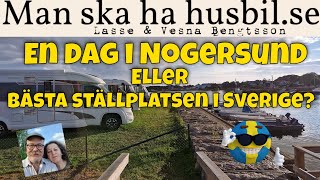 Lasse o Vesna  från Man ska ha husbilse reser till Blekinge till ställplatsen Nogersund [upl. by Phillane]