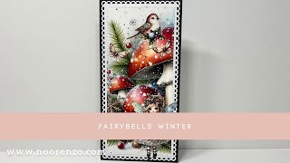 Kaarten maken met de Fairybells set kerst door Jolanda [upl. by Mia]