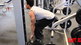 Tutorial  Barbell Deadlift on Smith Machine [upl. by Diehl41]