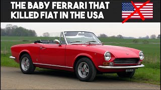 Why The 124 Spider Forced Fiats Demise In The USA  1969 Fiat 124 Sport Spider [upl. by Ainej]