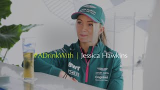 A Drink with Jessica Hawkins  Presented by Peroni Libera 00 [upl. by Edgell]