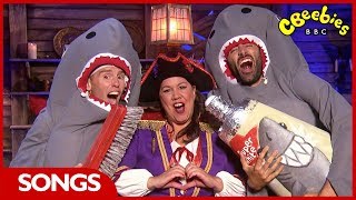 CBeebies  Swashbuckle  The Shark Song [upl. by Ettenowtna349]