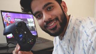 Best Wireless Gamepad for PC  Amkette Evofox Elite X Controller Review in Hindi [upl. by Ephram]