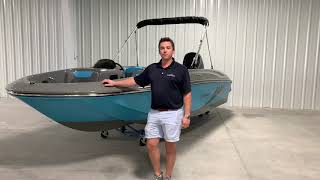 2021 Bayliner Element E18 deck boat walkthrough [upl. by Park]