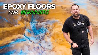 How to Epoxy Floors like a Pro  Beginners DIY Guide [upl. by Bander529]