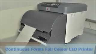 MICROPLEX F26C Full color continuous label printer [upl. by Leontina]