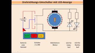 BAUANLEITUNGEN 02 MotorDrehrichtungsUmschaltung [upl. by Talie163]