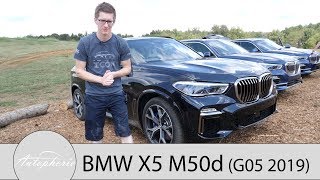 2019 BMW X5 M50d G05 Fahrbericht  Ausfahrt im M Performance Diesel  Autophorie [upl. by Animehliw]