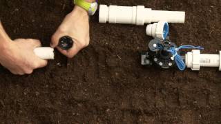 How To Repair PVC Sprinkler Pipe Glueless Adapter amp Slide Fitting PVCLock® [upl. by Akienaj574]