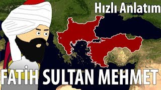 FATİH SULTAN MEHMETin Hayatı  Hızlandırılmış Tarih [upl. by Grearson712]