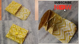 MINI PURSE TUTORIAL VERY EASY PURSE  NEW METHOD trending diy viralvideo youtube easy viral [upl. by Conan]