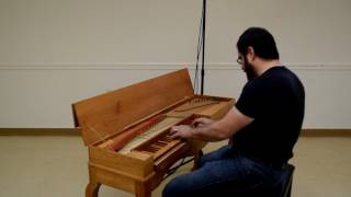 Zuckermann doublefretted clavichord by David Calhoun [upl. by Betsey]