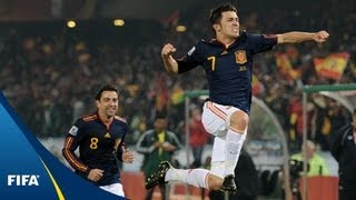 Chile v Spain  2010 FIFA World Cup  Match Highlights [upl. by Airret]