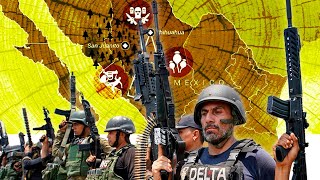 🇲🇽 ¿Cuánto TERRITORIO Controlan los CÁRTELES MEXICANOS ❌ [upl. by Gena248]