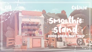 ROBLOX  Bloxburg Food SeriesFestival Part 2  Smoothie Stand  Speedbuild  18k  cxlixia [upl. by Lotsyrc382]