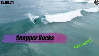 Snapper Rocks surf drone raw edit [upl. by Ilil]