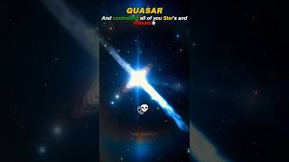 Galaxy Vs Quasar😳✨  Galaxy Gazette  shorts galaxy shortfeed space [upl. by Wilmer]