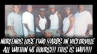 NORTENOS LOSE TWO YARDS AT VICTORVILLE FEDERAL PRISON IN 48 HOURS THIS IS WHY [upl. by Kcirddehs]