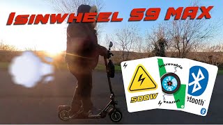 Isinwheel S9 Max  une trottinette 500W bourrée didées [upl. by Repip]