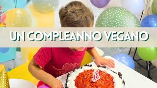 Ho organizzato un COMPLEANNO VEGANO per mio figlio [upl. by Aisilef]