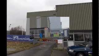 FEDERATION BREWERY DEMOLITION DUNSTON GATESHEAD PART 1 18 3 2013 HOME OF NEWCASTLE BROWN ALE [upl. by Beaufort]