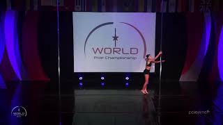 2023 World Pole Championship  Bruna Vicente 1st Children A [upl. by Katalin]