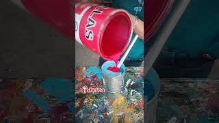 HOW TO MAKE DUSTY BLUE COLOR color paintmixing shortvideos [upl. by Alexia244]