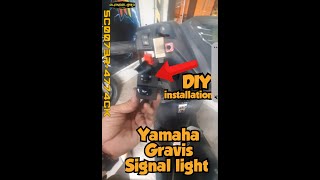 YAMAHA GRAVIS SIGNAL LIGHT [upl. by Euqirat]