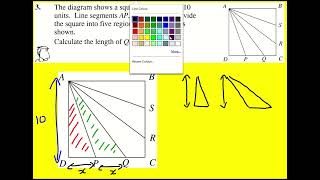 Cayley 2007 q3 UKMT Cayley Mathematical Olympiad [upl. by Eatnahs483]