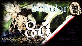 FFXIV Scholar Guide  Rotation amp Timestamps  Lv 80  Shadowbringers  50 [upl. by Llecram830]