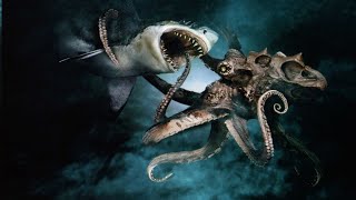 Monstros Marinhos  Mega Shark vs Giant Octopus [upl. by Bussy]