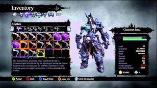 Darksiders 2  Secret Legendary Demon Storm Scythes [upl. by Opiuuk]