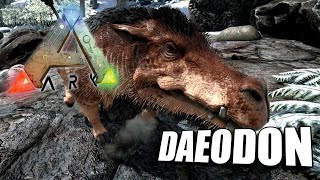 Taming A Daeodon  Ark Survival Evolved  The Island [upl. by Aniham]