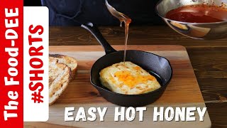 How to Make Hot Honey Recipe  Honey Sriracha Sauce  SHORTS [upl. by Enetsirhc]