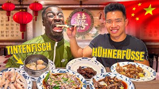 Afrikaner probiert Chinesisches Exotisches essen I Steven Probiert [upl. by Hollyanne]